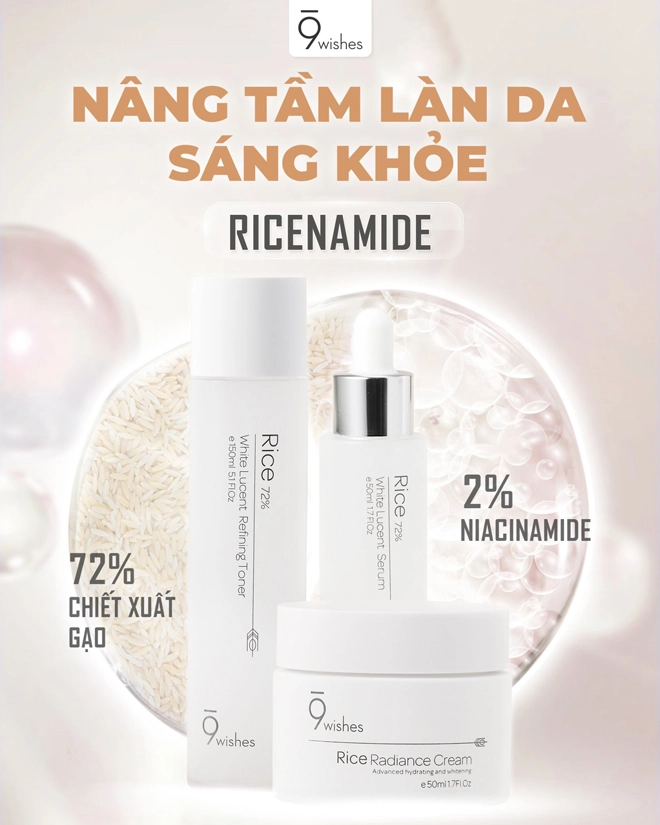 Ricenamide - công thức độc quyền nâng tầm da sáng khỏe - 4