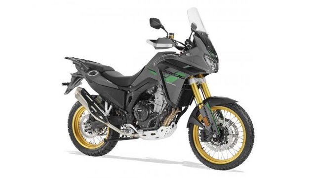 Rieju giới thiệu mẫu xe phiêu lưu aventura legend 500 tại eicma 2022 - 1