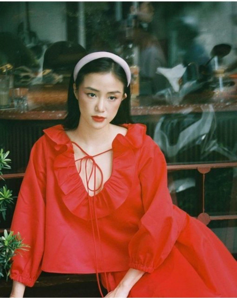 Salim bầu vượt mặt vẫn vô cùng xinh xắn tận dụng được cả những chiếc váy từ lúc còn son - 14