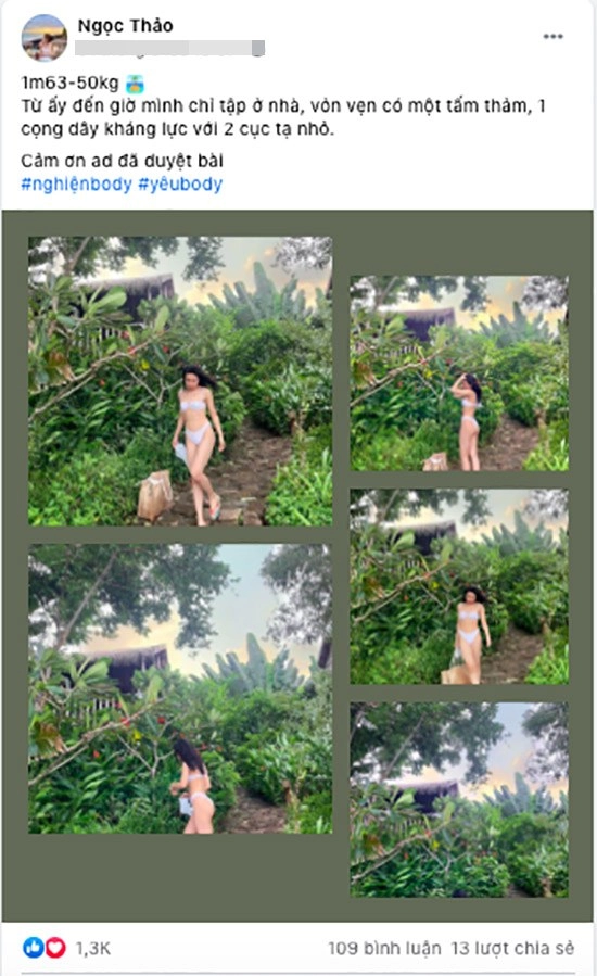 Sắm đơn sơ chỉ vài dụng cụ tập tại nhà cô sinh viên năm cuối múi bụng cuồn cuộn - 1