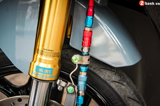 Săm soi vario độ phuộc upside down và ohlins ttx đỉnh đụng nóc - 21