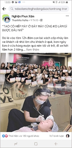 Sân chơi ngành phun xăm đi làm dạo - nghề nào cũng nên được đầu tư và tôn trọng - 3