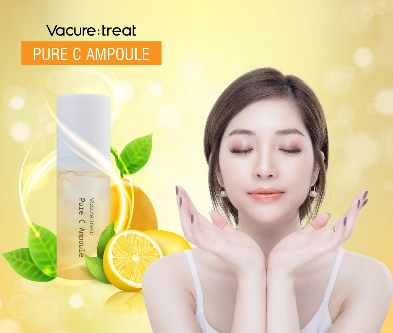 Sản phẩm dưỡng sáng làm bật tông da vacuretreat pure c ampoule - 4