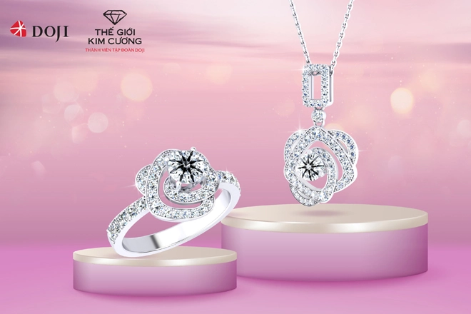 Sản phẩm trang sức kim cương lên ngôi ngày valentine - 1