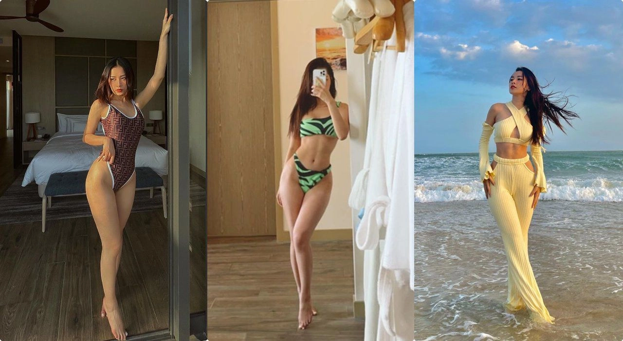 Sao việt khoe dáng sau tết lệ quyên giữ vững phong độ cẩm đan mướt mát với bikini - 8