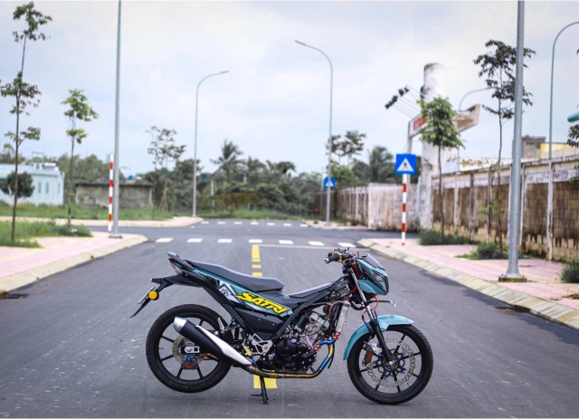 Satria 150 độ khô máu với phong cách đường phố - 13