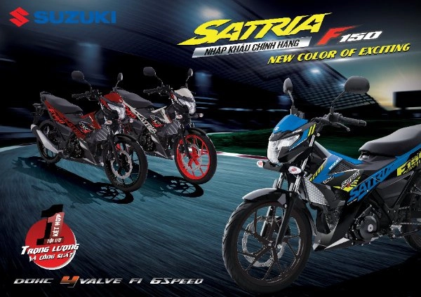 Satria 2021 được suzuki việt nam cập nhật phiên bản mới ăn đứt exciter 155 - 3