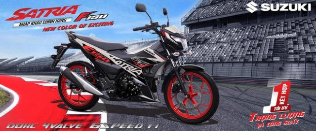 Satria 2021 được suzuki việt nam cập nhật phiên bản mới ăn đứt exciter 155 - 8