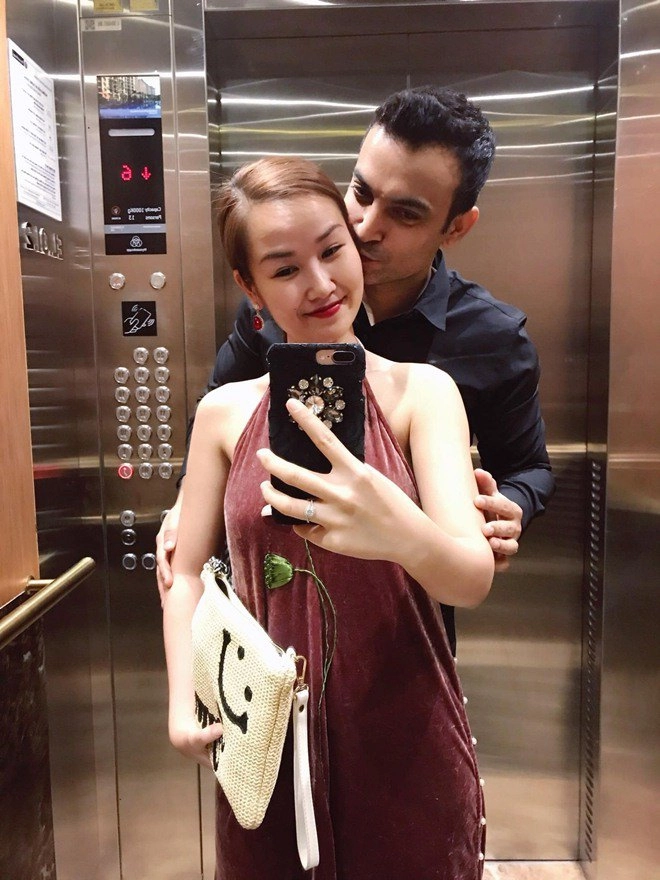 Sau 4 ngày sinh con cho chồng ấn độ võ hạ trâm sung sướng vì sữa tràn bờ đê - 1