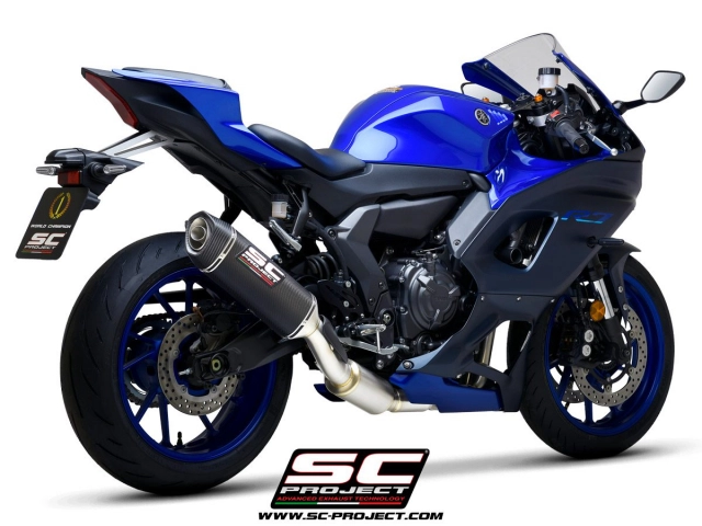 Sc-project ra mắt ống xả fullsystem dành cho yamaha r7 - 4