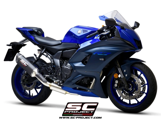 Sc-project ra mắt ống xả fullsystem dành cho yamaha r7 - 5