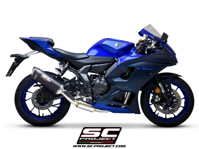 Sc-project ra mắt ống xả fullsystem dành cho yamaha r7 - 6