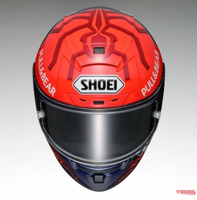 Shoei x-14 marquez 6 ra mắt phiên bản dành cho marc marquez tại motogp 2021 - 5