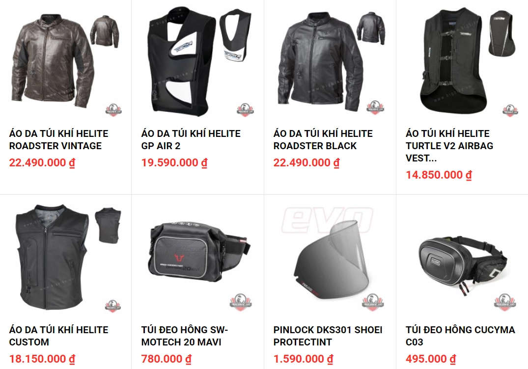 Shop bảo hộ mô tô bigbike điểm đến uy tín của biker tại trung tâm sài gòn - 10