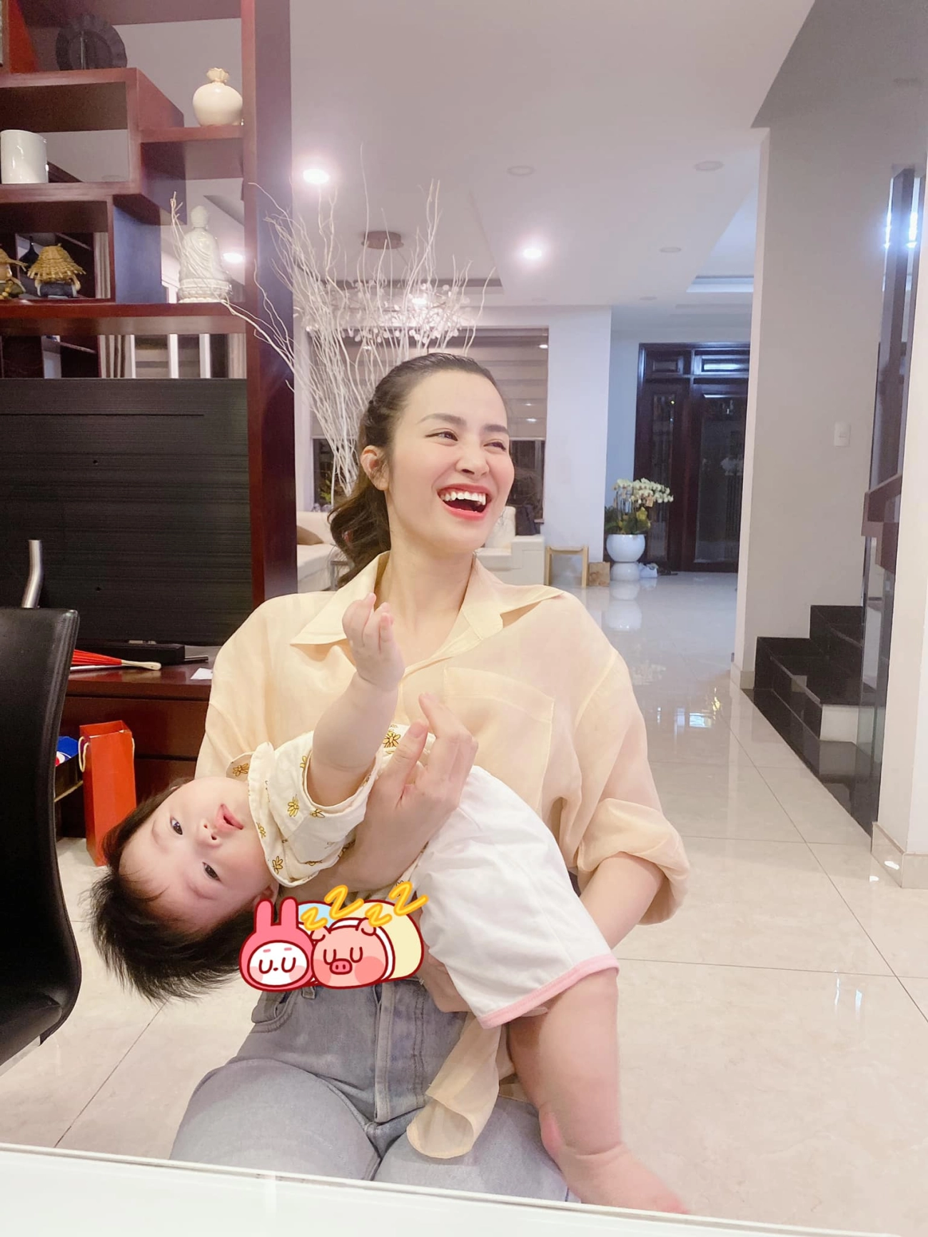 Sinh con cho thiếu gia tập đoàn nhựa yêu chồng con bất chấp đông nhi bị chồng nói làm nền - 14
