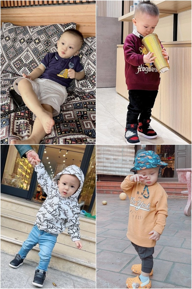 Sinh nhật 2 tuổi con trai cầu thủ duy mạnh mặc cả cây hàng hiệu thiếu gia nhí sành nhất hà thành là đây - 9