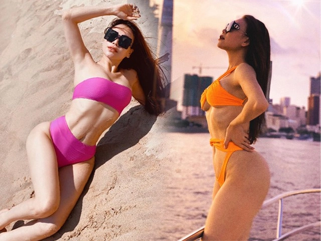 Sinh nhật đăng khôi bà xã u40 đẹp lấn át chồng vì cả da lẫn dáng đều như gái 20 - 14