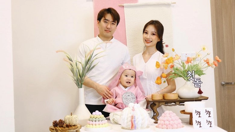 Sinh viên hải phòng được trai hàn làm quen thai 6 tuần thì chàng về nước giờ làm mẹ viên mãn - 1