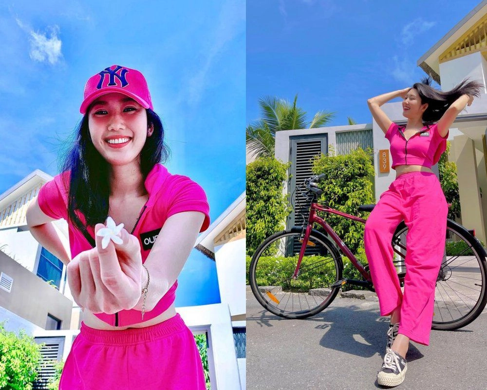 So găng màn đụng hàng gợi cảm lương thuỳ linh thuý ngân lả lơi quai váy - 10