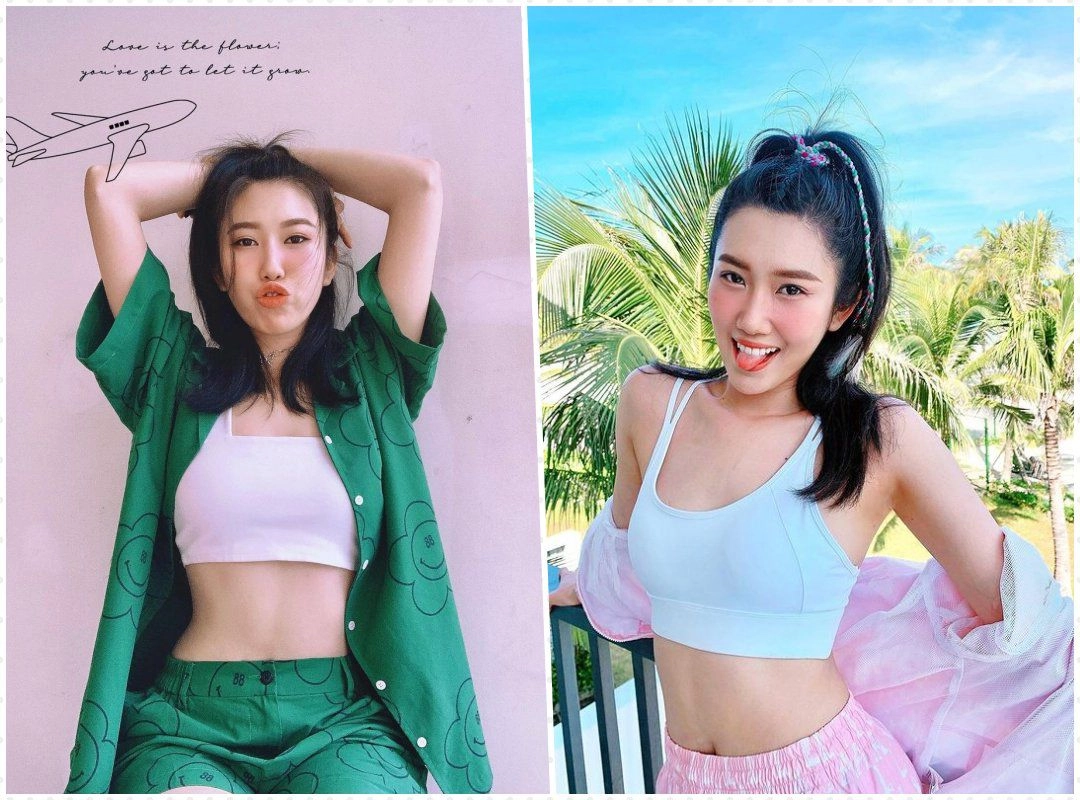 So găng màn đụng hàng gợi cảm lương thuỳ linh thuý ngân lả lơi quai váy - 11