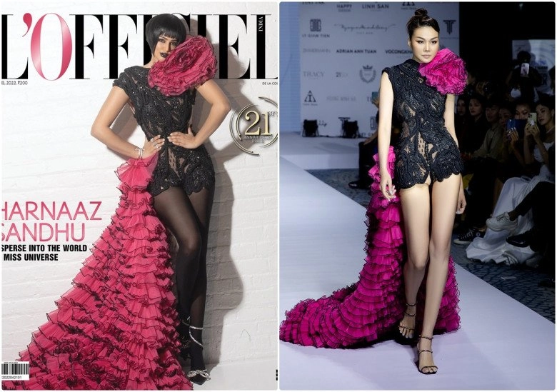 Sở hữu đôi chân kiếm nhật thanh hằng cách biệt miss universe 2021 gần 20 tuổi vẫn lấn át khi mặc đụng đầm - 6