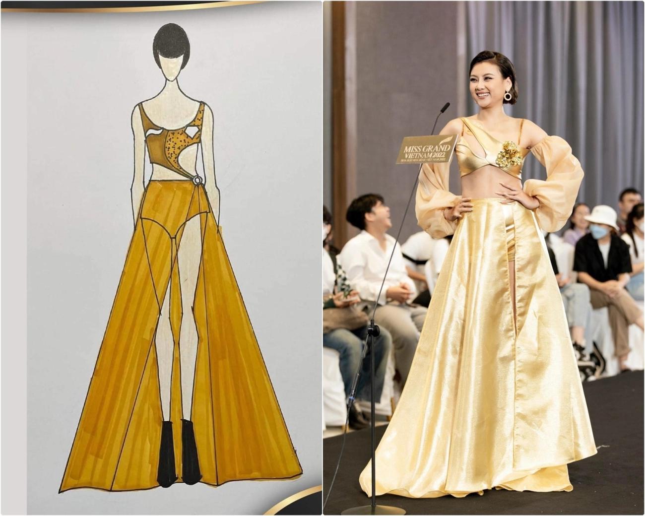 Sơ khảo miss grand vietnam bản sao phạm hương bung skill catwalk học trò kỳ duyên nện sàn tội nghiệp - 9
