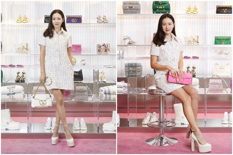 Son ye jin xuất hiện sau thông báo bầu bí ăn vận đắt đỏ giữ khư khư báu vật trước bụng - 9
