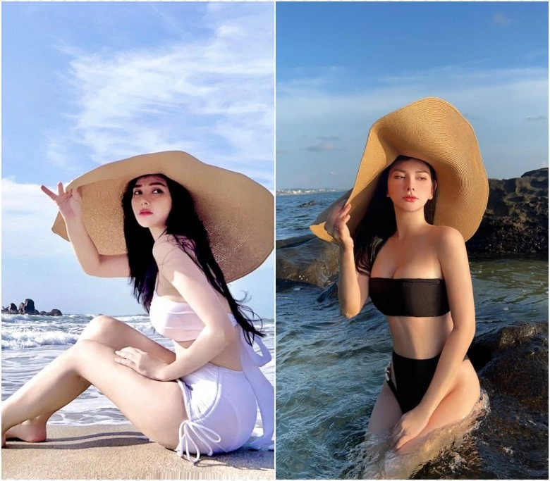 Sống chung với chồng kém 10 tuổi thu thủy mây trắng khoe da lẫn dáng u40 thách thức gái 20 - 3