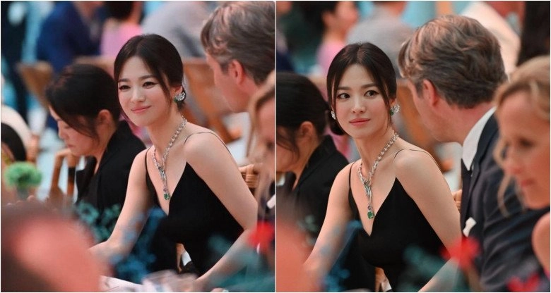 Song hye kyo bùng nổ nhan sắc tại sự kiện ở pháp so với ảnh mặt mộc khác một trời một vực - 3