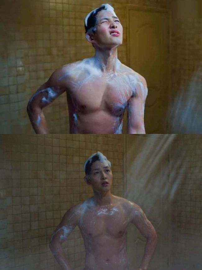 Song hye kyo khoe sắc trên tạp chí song joong ki phản đòn phô diễn body lực lưỡng trong phim - 8