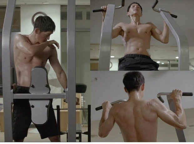 Song hye kyo khoe sắc trên tạp chí song joong ki phản đòn phô diễn body lực lưỡng trong phim - 9