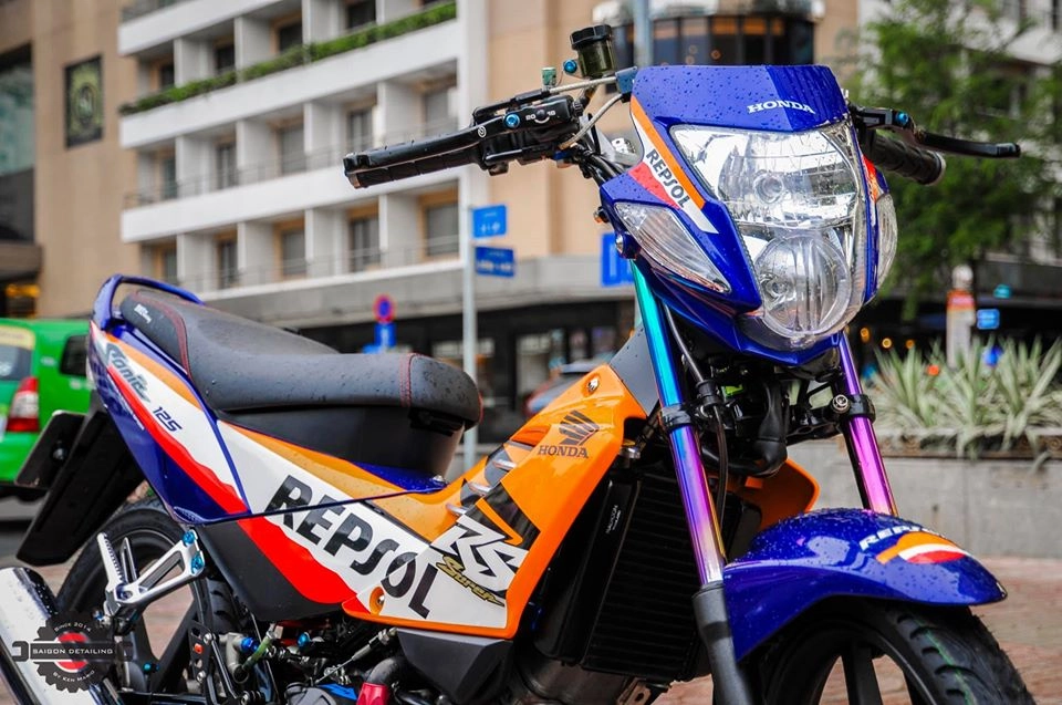 Sonic 125 phiên bản repsol đẹp nhức nhói trong từng chi tiết - 6