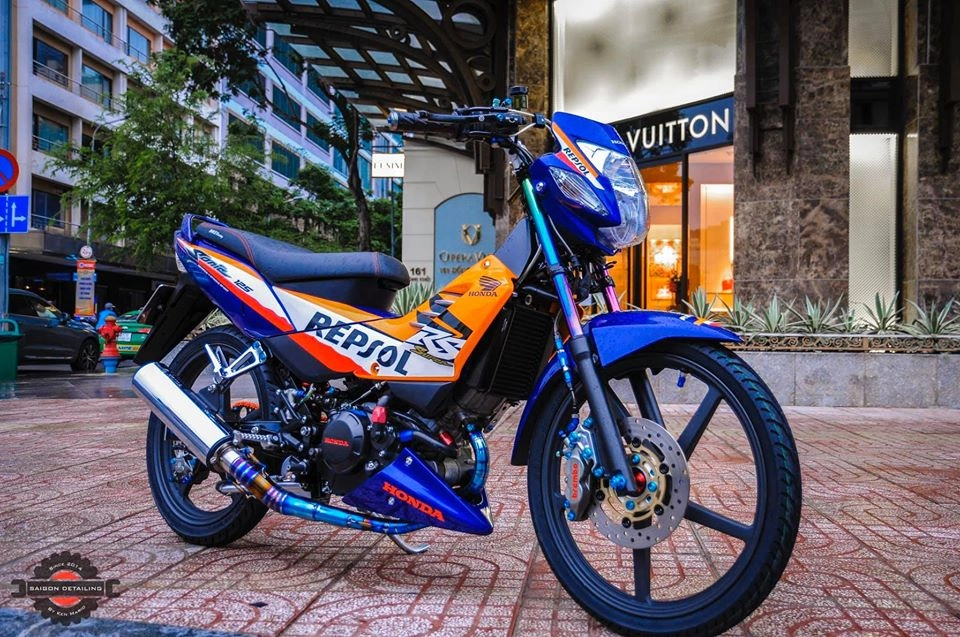 Sonic 125 phiên bản repsol đẹp nhức nhói trong từng chi tiết - 8