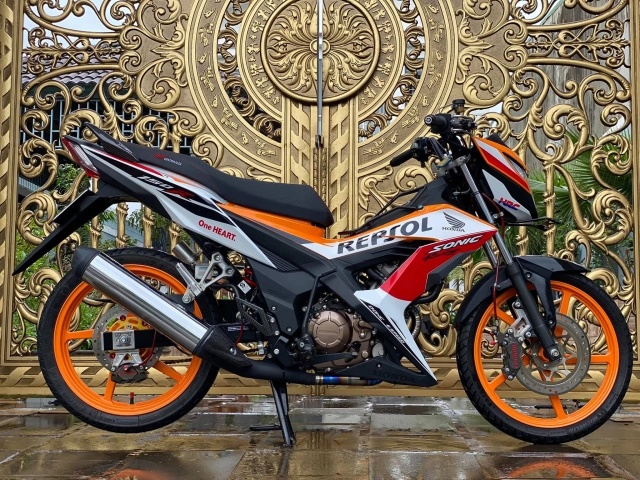 Sonic 150 bản repsol nâng cấp dàn phanh billet cực đỉnh - 7