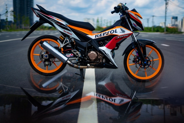 Sonic 150 phiên bản repsol độ gì mà đẹp quá vậy nè - 1