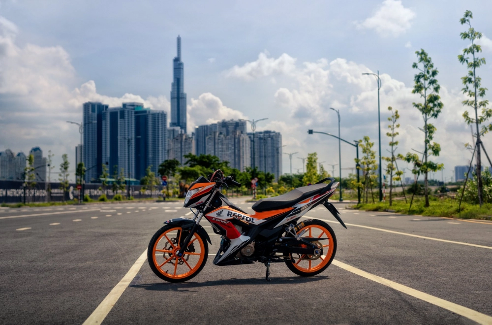 Sonic 150 phiên bản repsol độ gì mà đẹp quá vậy nè - 12