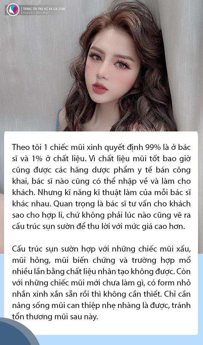 Sự thật không phải ai cũng tỏ nâng mũi quyết định chỉ 1 ở chất liệu - 6