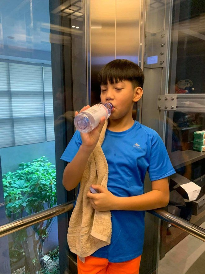 Subeo tập gym âm thầm cải thiện gen chiều cao cường đôla khẳng định chắc chắn cao hơn bố - 11