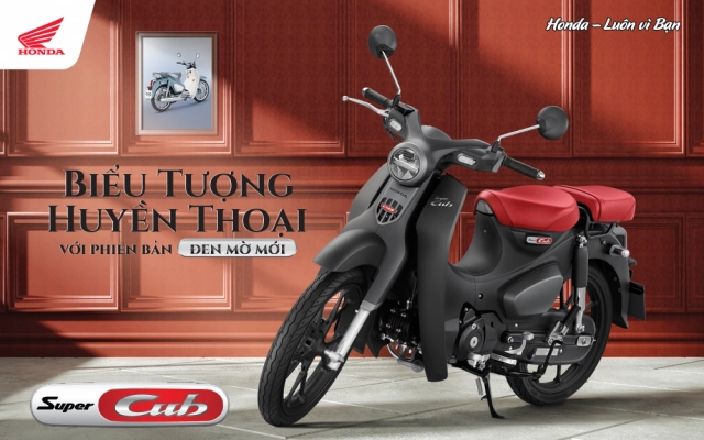 Super cub c125 ra mắt phiên bản mới tại việt nam giá tăng nhẹ - 1