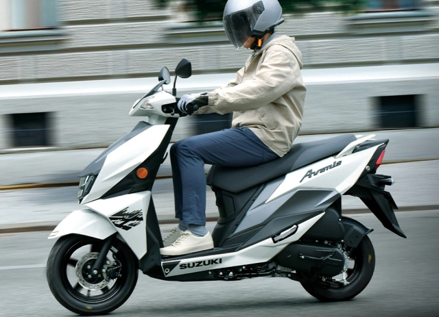 Suzuki avenis 2023 chào sân thị trường với hệ thống thắng y hệt xe honda - 3