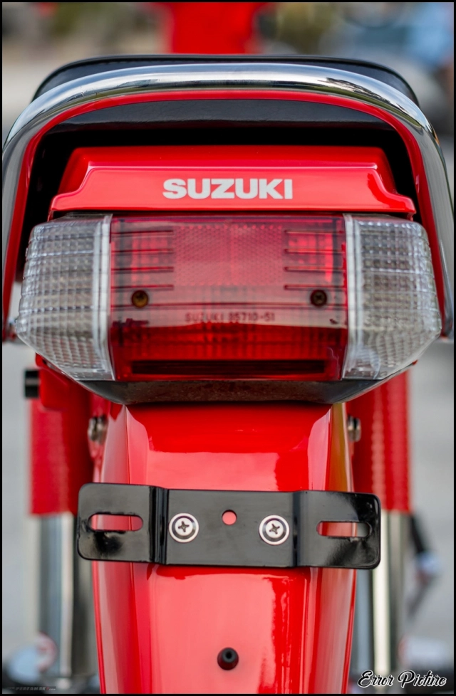 Suzuki bravo rc100 - mẫu xe quyến rũ từ thanh niên đến người già - 5