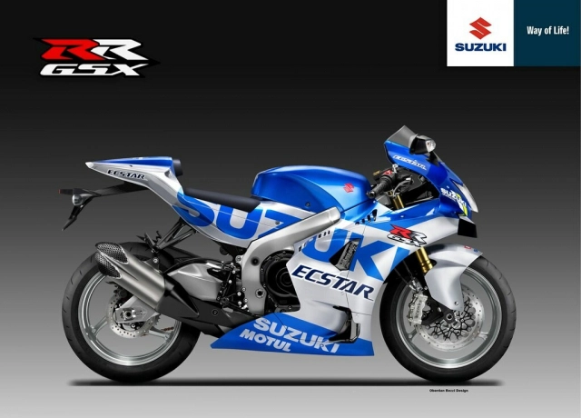 Suzuki gsx-660rr 2 xi-lanh v-twin hoàn toàn mới thách thức yamaha r7 - 1