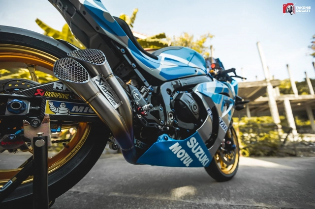 Suzuki gsx-r1000 độ bá cháy theo phong cách motogp - 1