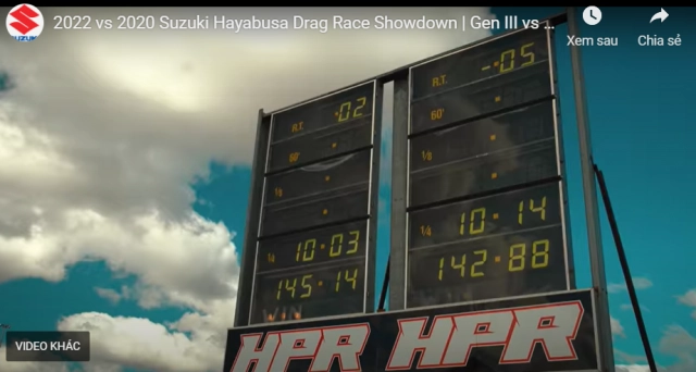 Suzuki hayabusa 2021 có thể đánh bại phiên bản 2020 mạnh mẽ hơn trong cuộc đua drag - 6