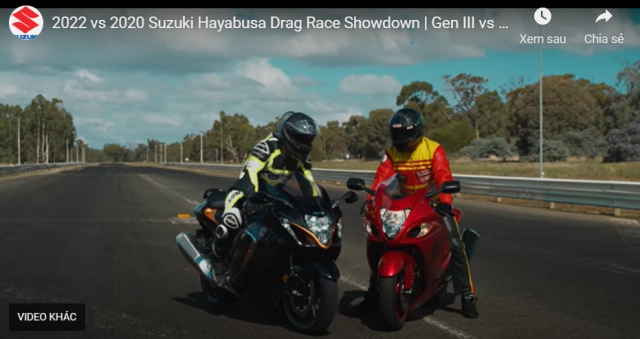 Suzuki hayabusa 2021 có thể đánh bại phiên bản 2020 mạnh mẽ hơn trong cuộc đua drag - 7