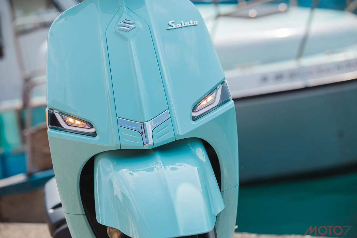Suzuki saluto 125 2020 lộ diện màu xanh ngọc đẹp ngất ngây - 1