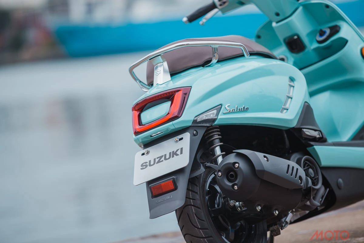 Suzuki saluto 125 2020 lộ diện màu xanh ngọc đẹp ngất ngây - 8