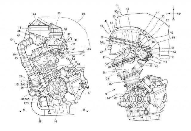 Suzuki sv650 hoàn toàn mới được tiết lộ bằng sáng chế động cơ turbo - 3