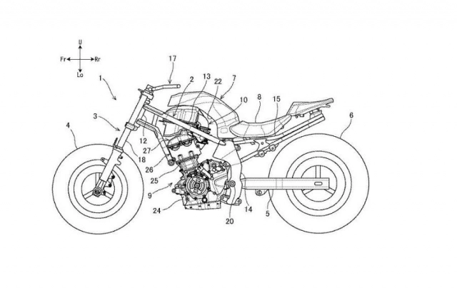 Suzuki sv650 hoàn toàn mới được tiết lộ bằng sáng chế động cơ turbo - 4