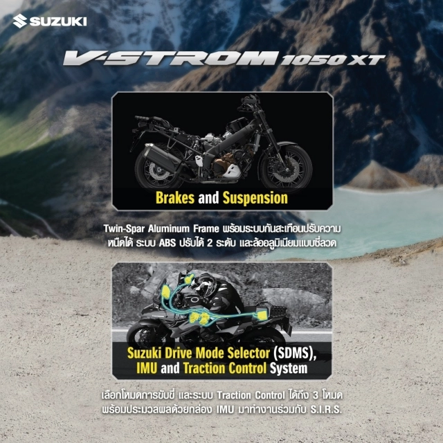 Suzuki v-strom 1050xt 2022 mới chính thức ra mắt tại châu á - 5